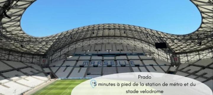 T4 Prado Velodrome Plage 3 Chambres Marsylia Zewnętrze zdjęcie